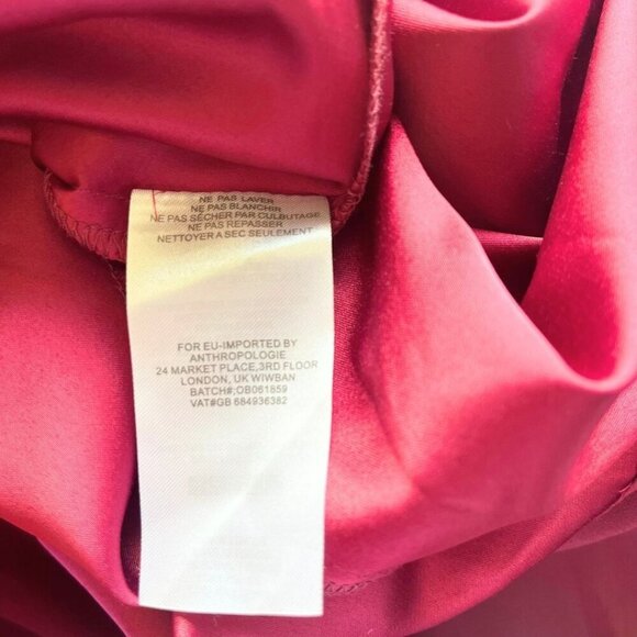 BHLDN TEAL EMERALD CHIFFON KEYHOLE SLIT EVENING FORMAL GOWN DRESS OB061859 - XS - Picture 13 of 13